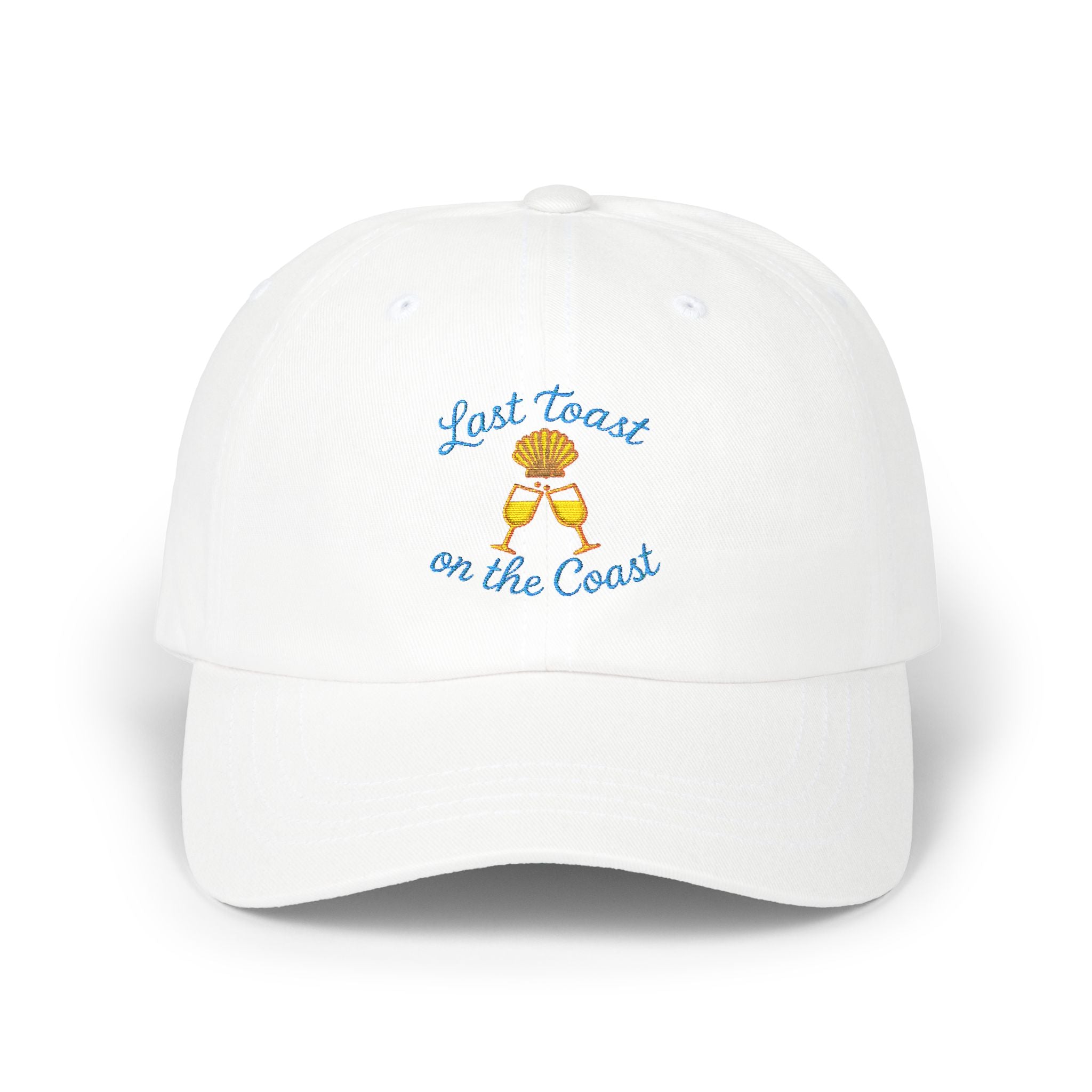 Embroidered Last Toast On the Coast Hat | Perfect for bachelorette parties & gifts