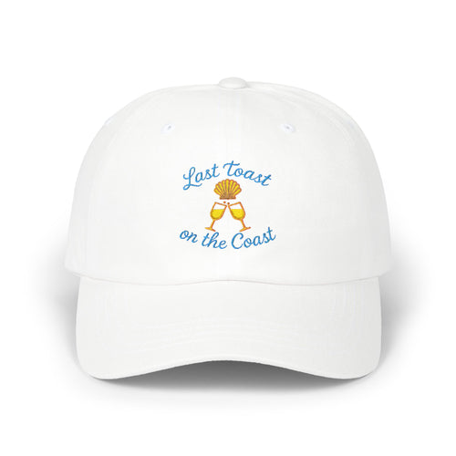 Embroidered Last Toast On the Coast Hat | Perfect for bachelorette parties & gifts